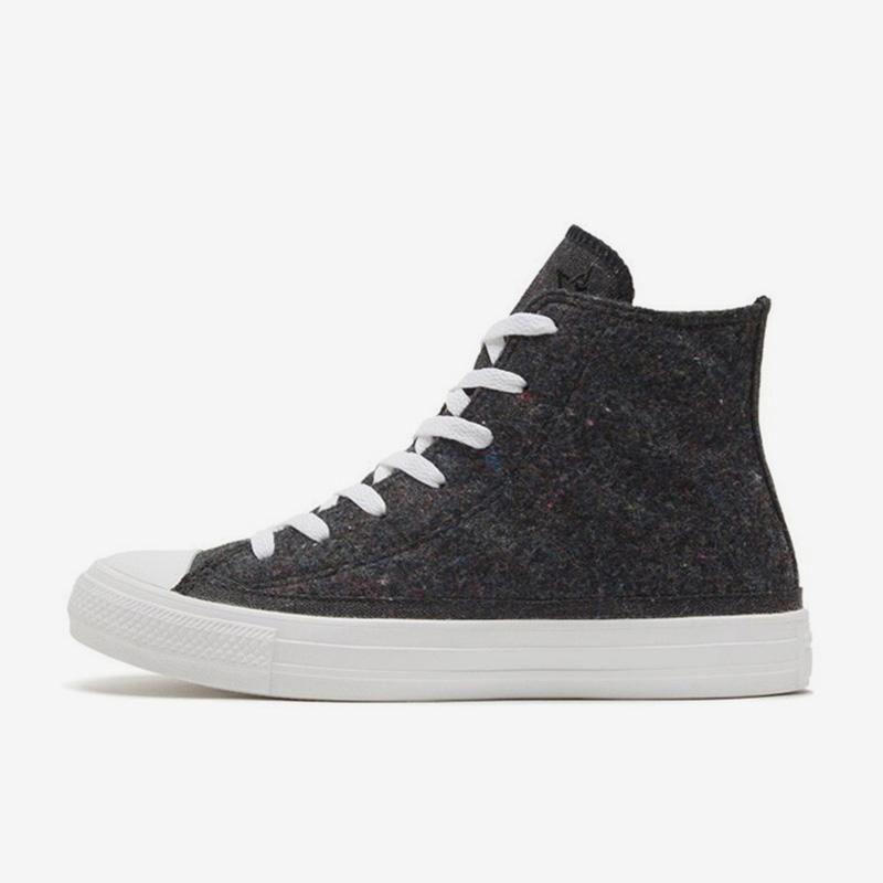 Converse匡威 男鞋女鞋冬季高帮黑色运动鞋休闲鞋板鞋 169420C