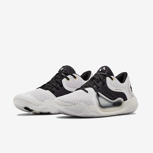 UA/安德玛正品新款男女时尚经典复古防滑简约篮球鞋3022626-100