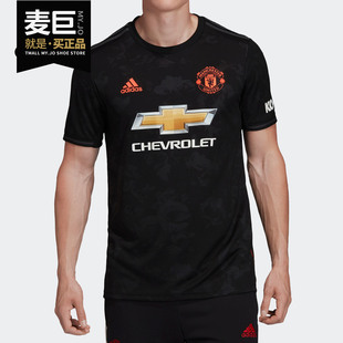 球衣MUFC Adidas 阿迪达斯正品 男子曼联足球服玫瑰迷版 ED7390
