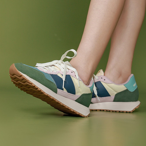 New Balance/NB正品运动女士时尚潮流复古系带透气休闲鞋WS237MP1
