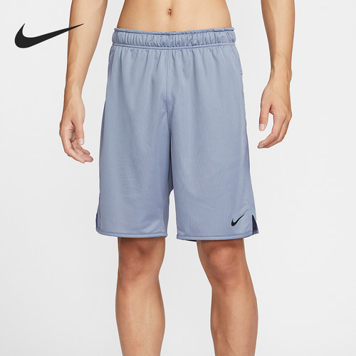 Nike/耐克正品舒适男士松紧腰印花运动透气短裤DV9329-493