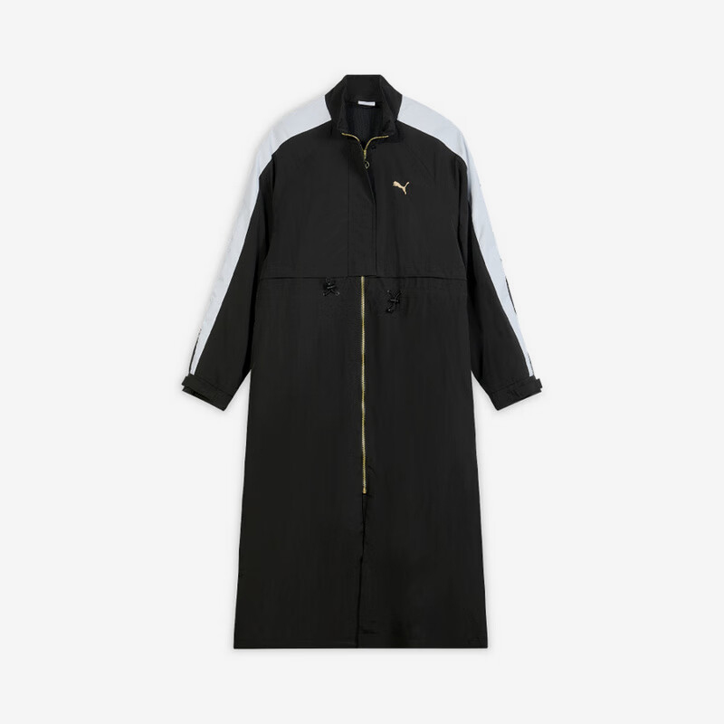 Puma/彪马正品PRIME RETRO T7女士长款梭织拼接长袖外套634788-01