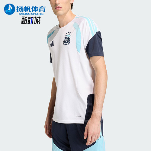 Adidas/阿迪达斯正品2026年男士轻薄透气经典日常短袖T恤JY7029