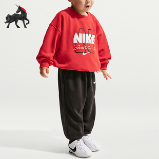 IU5275 Sportswear婴童休闲圆领套头耐穿套装 010 耐克正品 Nike