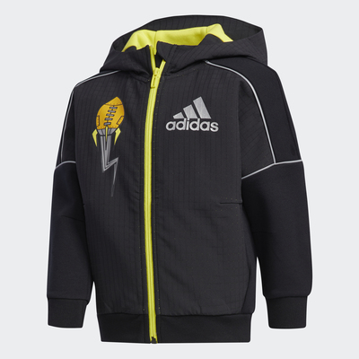 阿迪达斯小童针织运动休闲外套