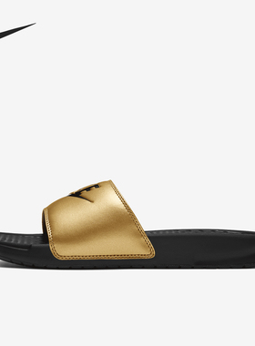 Nike/耐克正品Benassi JDI女士时尚透气户外拖鞋343881-014