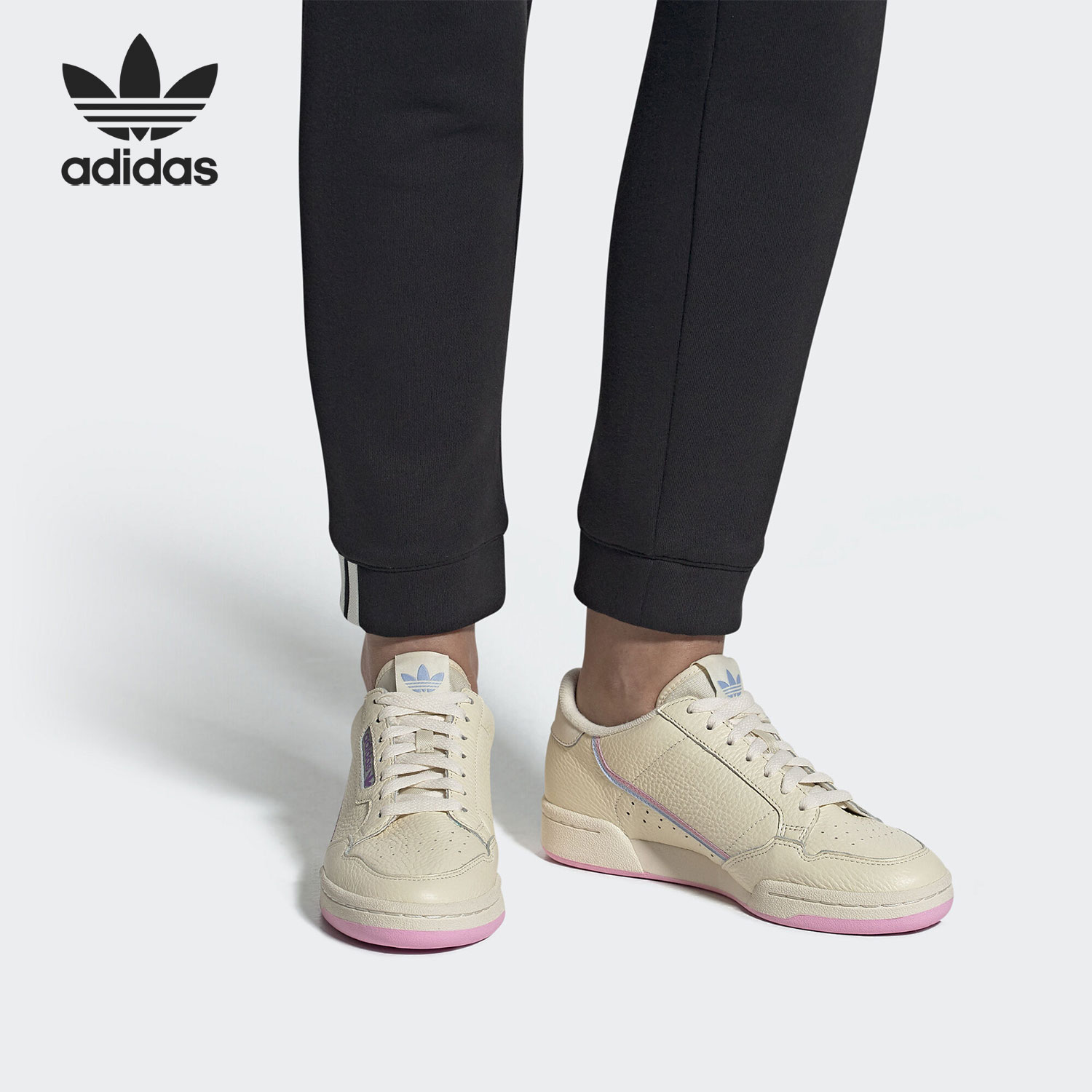 Adidas/阿迪达斯正品三叶草年新款女子低帮休闲板鞋G27726