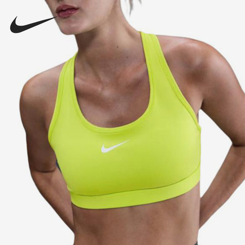 Nike/耐克正品Dri-Fit女士修身工字背透气运动内衣DX6821-389