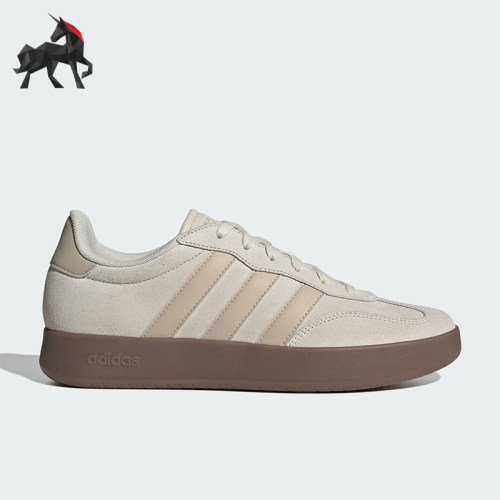 Adidas/阿迪达斯正品BARREDA男女透气运动休闲系带轻便板鞋JQ1698