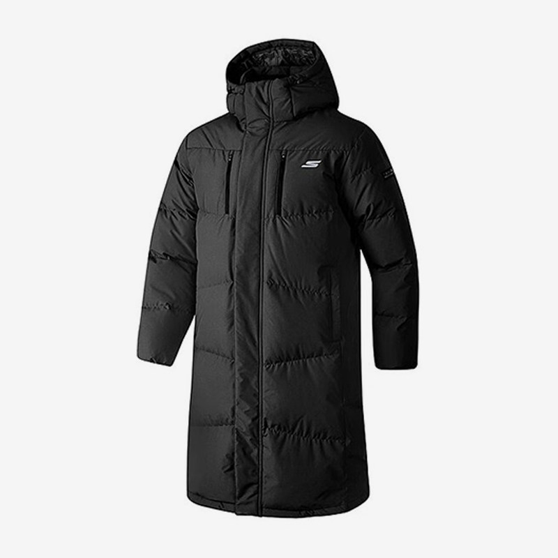 斯凯奇正品男士简约羽绒服