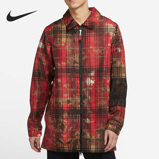 Nike/耐克正品KYRIE LIGHTWEIGHT 欧文男子中长款印花夹克CK6752