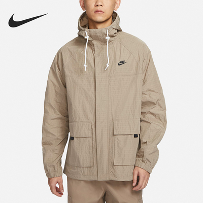 Nike/耐克正品春季新款男士连帽防风休闲运动外套FN3109-247