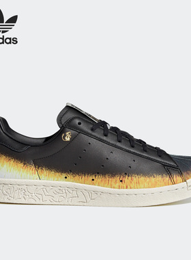 Adidas/阿迪达斯正品三叶草春季男女肖猴印花运动板鞋ID4385