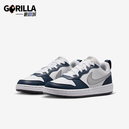 Nike/耐克正品2025秋季款GS女子大童日常低帮透气板鞋DV5456-135