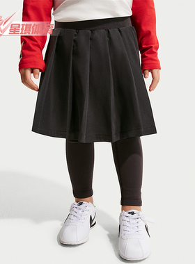 Nike/耐克正品2025冬季款婴童耐穿运动紧身休闲连裤裙IU5443-010