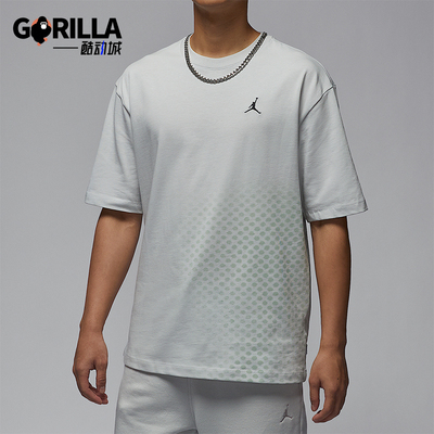 Nike/耐克正品JORDAN男士透气运动篮球针织短袖HV0830-025