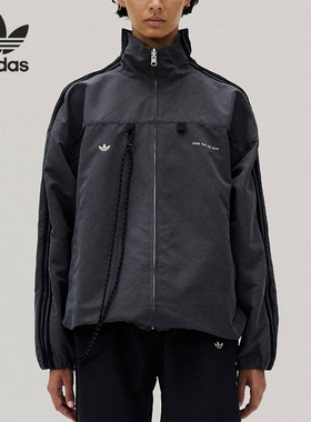 Adidas/阿迪达斯正品三叶草男女梭织经典休闲运动夹克外套KS1340