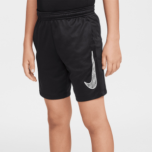 新款 夏季 大童宽松透气经典 针织运动短裤 010 Nike HF8081 耐克正品