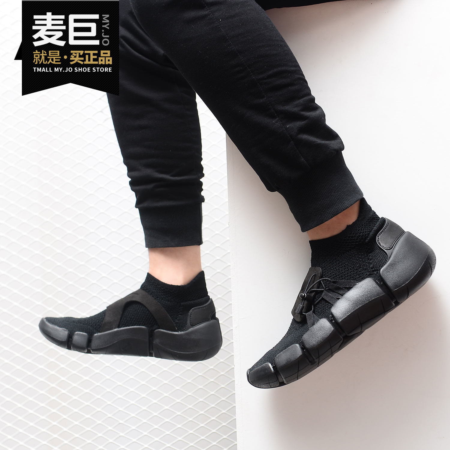 Nike/耐克正品FOOTSCAPE FLYKNIT DM超舒适轻便懒人跑步鞋 AO2611