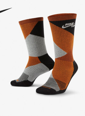 Nike/耐克正品新款撞色中筒男女三双装休闲运动袜 DA7516-902
