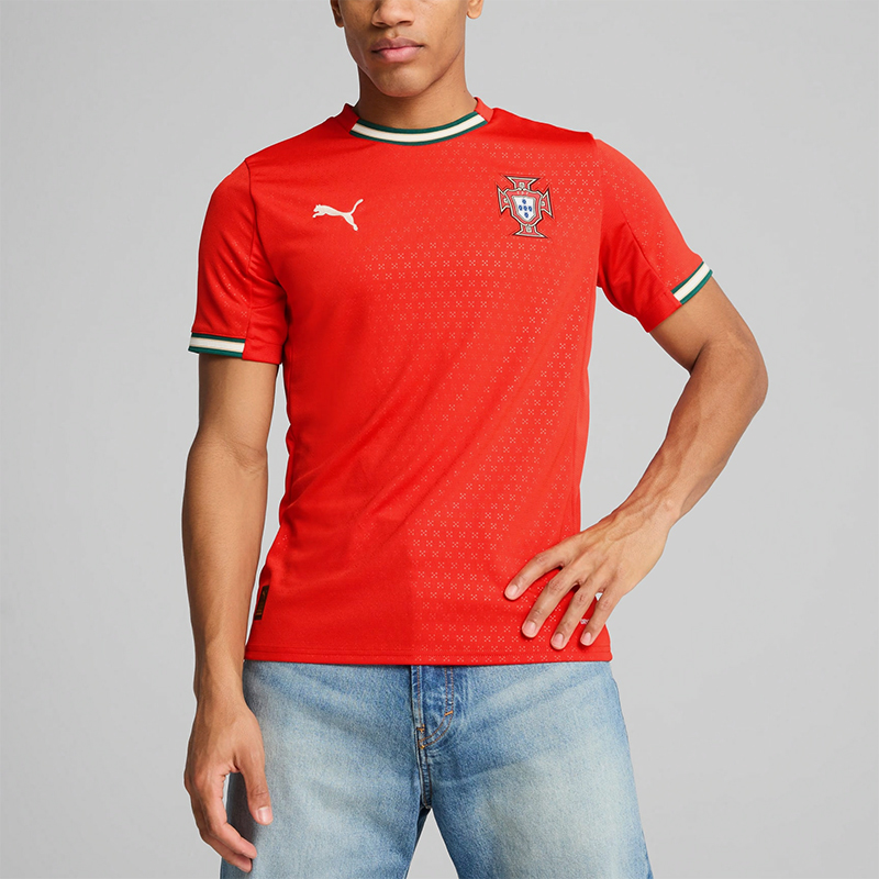 Puma/彪马官方正品2025新款男士足球运动训练比赛短袖779190-01