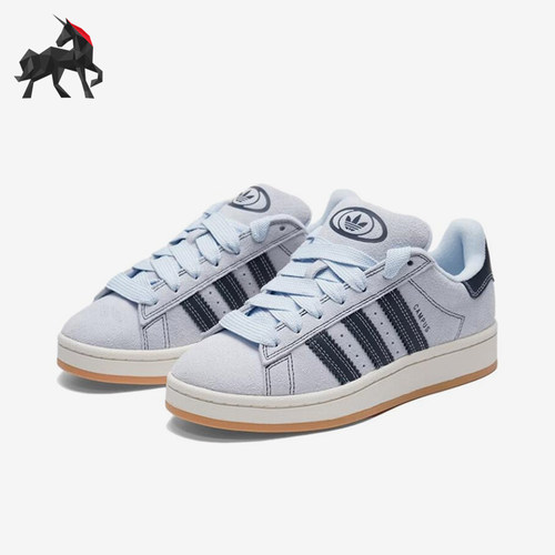 Adidas/阿迪达斯正品三叶草CAMPUS0s新款女经典蓝白色板鞋IH4341