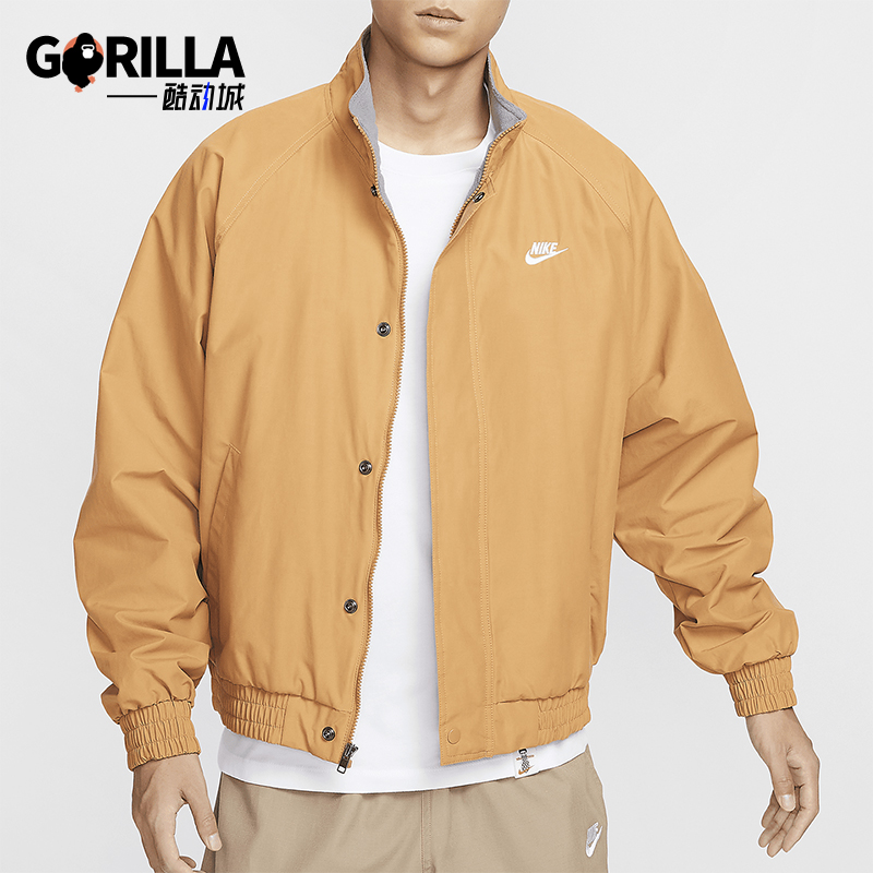 耐克男士复古运动户外休闲外套