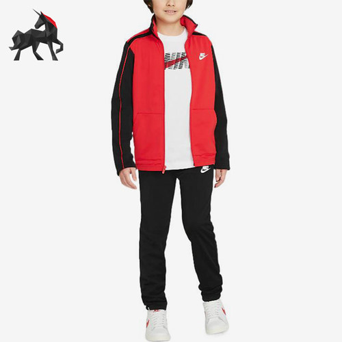 Nike/耐克正品春秋大童夹克外套长裤休闲运动套装DH9661-657