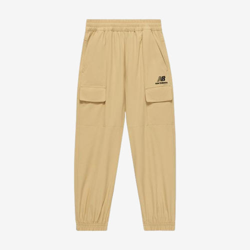 New Balance新百伦正品童松紧长款日常出行运动裤7TD21103-BEI