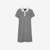 女士休闲时尚 透气新款 翻领简约运动连衣裙 斯凯奇正品 Skechers