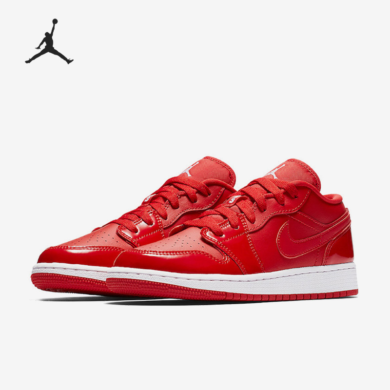 Nike/耐克官方正品Air Jordan1 Low AJ1女子GS大童板鞋553560-601-封面