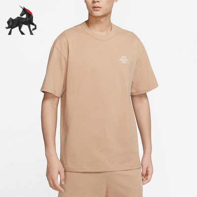 Nike/耐克正品夏季款男士圆领透气印花经典运动短袖T恤FD0306-200