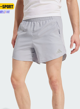 Adidas/阿迪达斯正品RUNITSHORTS新款男休闲经典跑步短裤JM5750