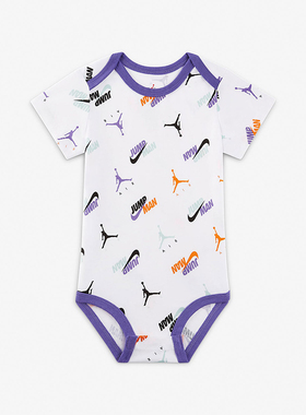 Nike/耐克正品JORDAN婴童运动休闲圆领时尚连体衣DZ2590-100