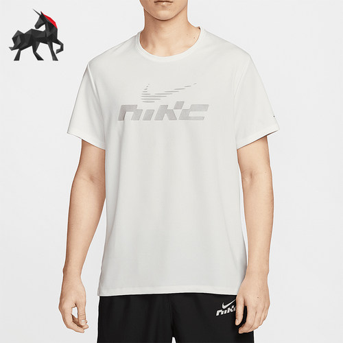 Nike/耐克正品Dri-FIT男士反光透气宽松圆领套头短袖IB4128-133