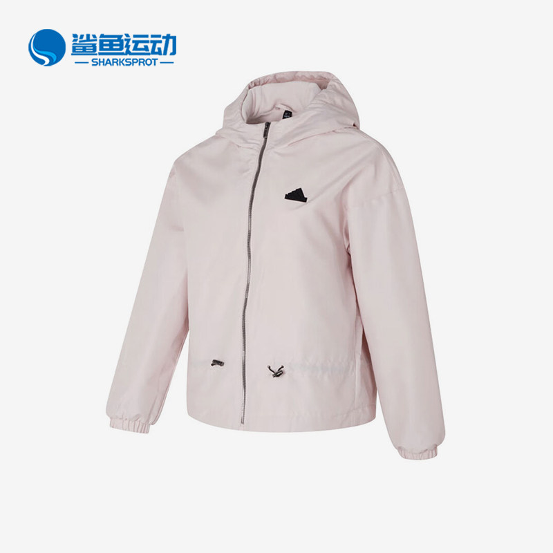 Adidas/阿迪达斯正品TECH WV JKT女士梭织连帽加绒外套IM8815