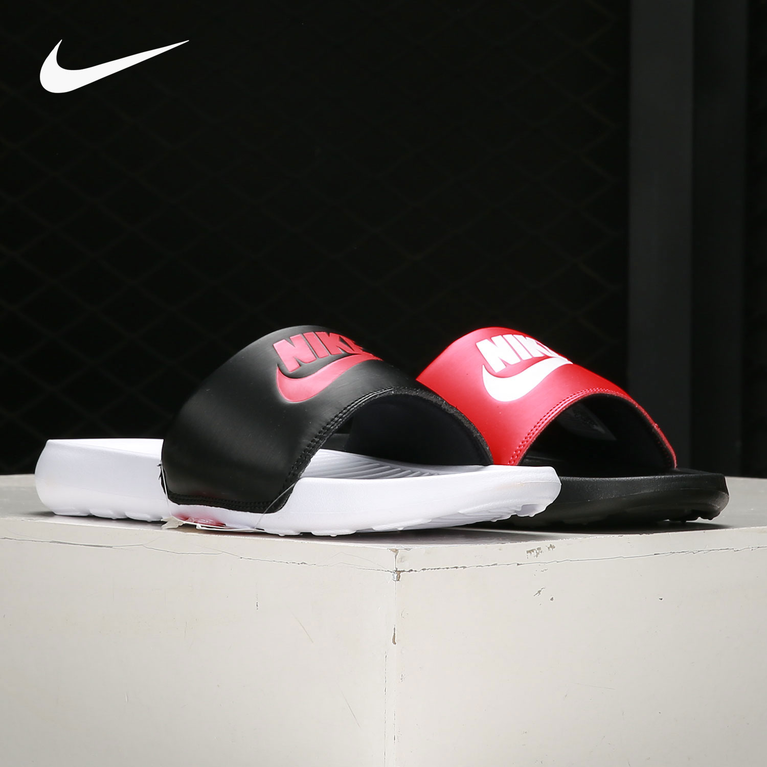 Nike/耐克正品当季男子一字凉拖新款沙滩运动拖鞋 DD0234-600