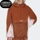 休闲运动连帽卫衣HL0050 三叶草女士时尚 Adidas 阿迪达斯正品