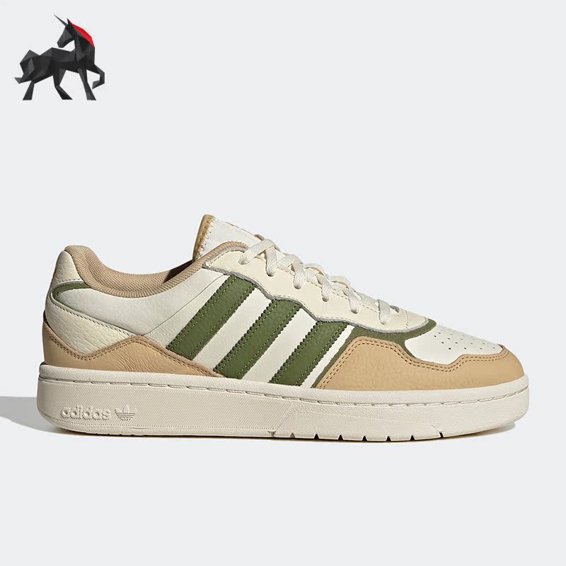 阿迪达斯三叶草男女运动低帮板鞋