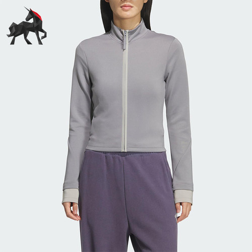 Adidas/阿迪达斯正品FOS W SWT CREW女士经典针织运动外套KS3333
