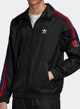 Adidas/阿迪达斯正品 秋季新款三叶草 男子运动外套 GE0841