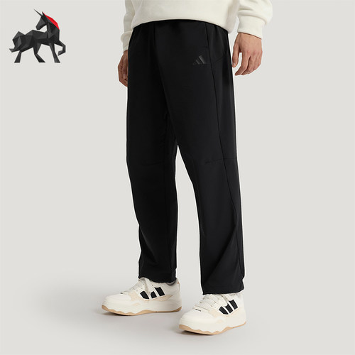 Adidas/阿迪达斯正品TH风天男士休闲运动针织舒适系带长裤KR2539