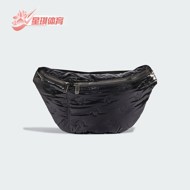 阿迪达斯女士运动包腰包