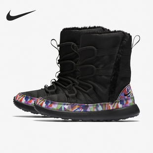 002 运动小童保暖耐磨休闲防滑高筒靴子807745 Nike 耐克正品