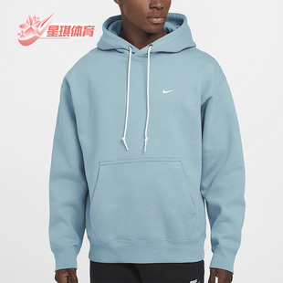 加绒套头连帽卫衣DX1355 Nike Swoosh男士 Solo 464 耐克正品