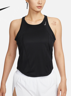 Nike/耐克官方正品2025女士圆领套头无袖印花背心T恤FN2515-010