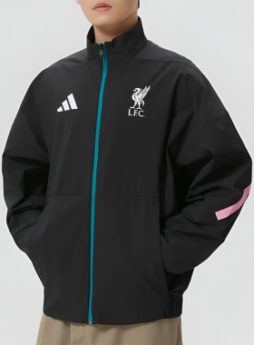 Adidas/阿迪达斯正品LFC ANTH JKT男士经典拉链运动外套JZ0138