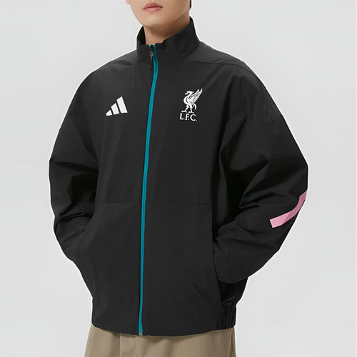 Adidas/阿迪达斯正品LFC ANTH JKT男士经典拉链运动外套JZ0138