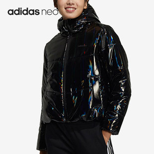 休闲防风保暖女子运动棉衣H65448 冬季 Adidas 阿迪达斯官方正品