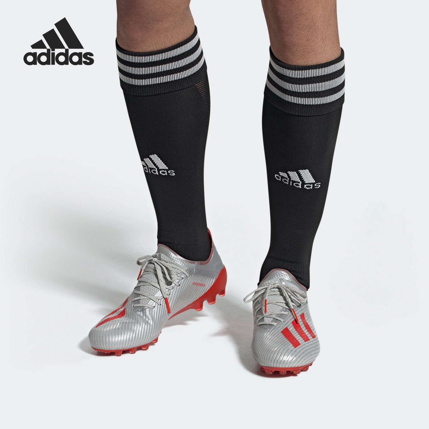 Adidas/阿迪达斯正品运动男子透气低帮训练比赛足球鞋EF8282